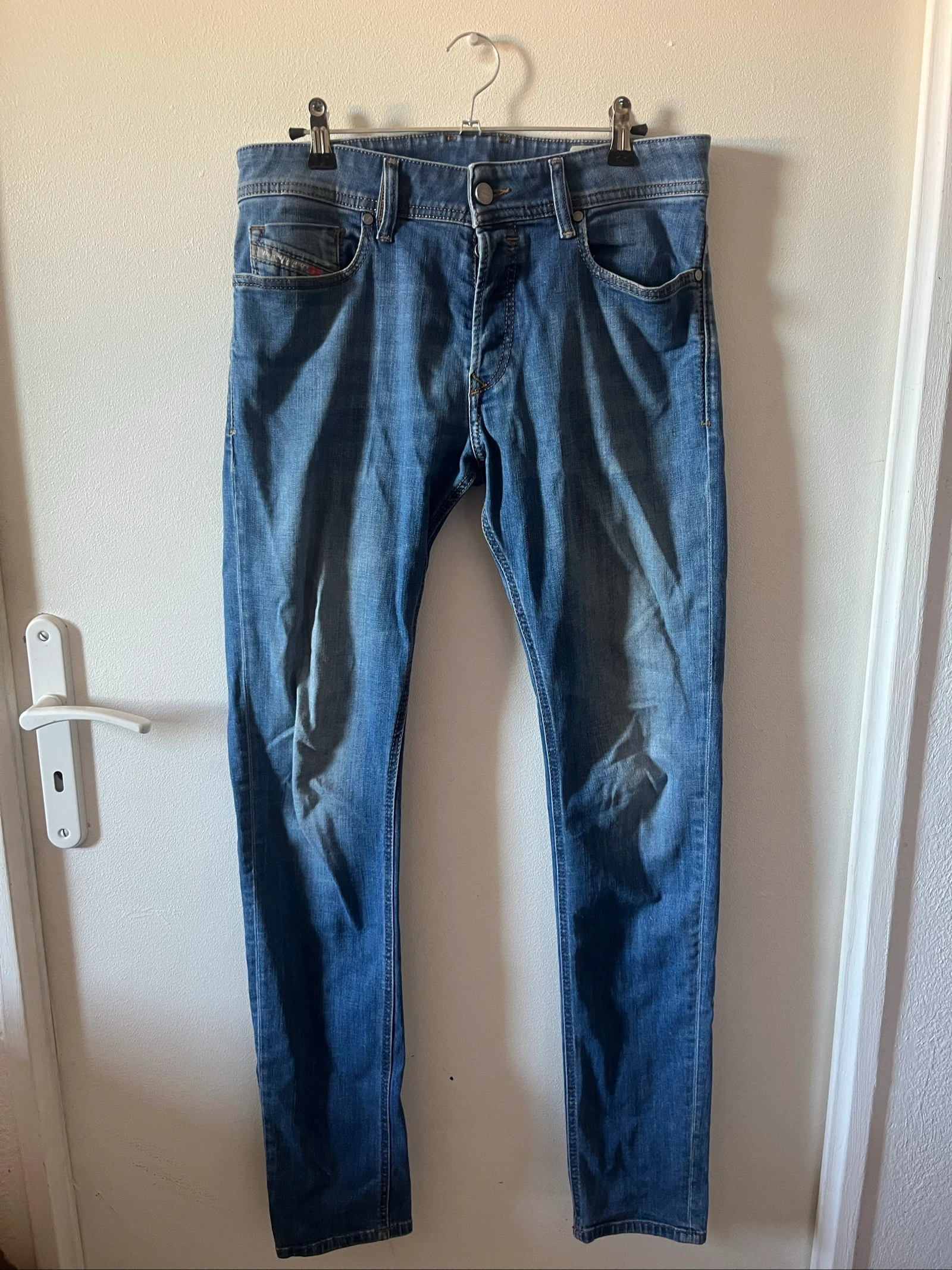 👖 Jean DIESEL slim stretch homme • W30 • Denim bleu • Très bon état